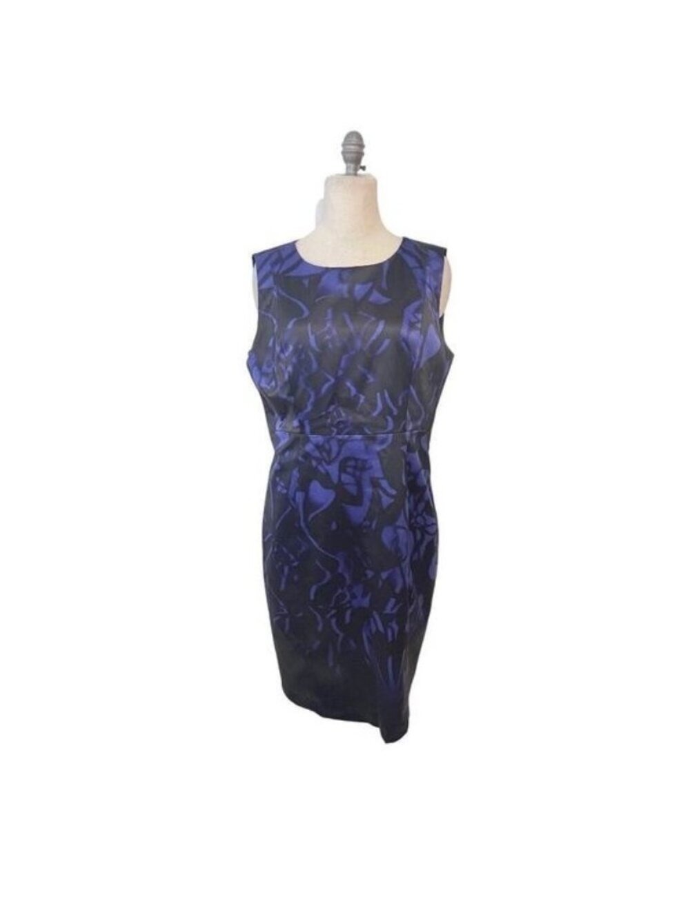 T Tahari Cali Violet Belle Sleeveless Dress 16
